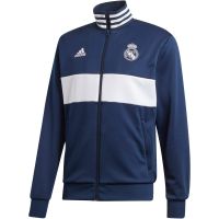 adidas Men's Real Madrid 3S Track Top 2019-20 (XX-Large) Night Indigo/White