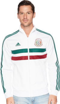 adidas Men's Soccer 3 Stripes Argentina Track Top