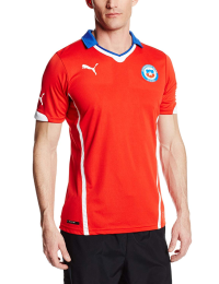 Puma Mens Chile Licensed Replica Jersey 2015-2016, Small, Home