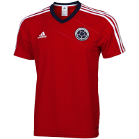 adidas Colombia Away Jersey (Little Kids/Big Kids) University Red/Collegiate Navy SM (8 Big Kids)