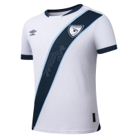 Umbro Men's Soccer Guatemala 25/26 Home and Away Jersey - Represent The Guatemalan Culture! (US, Alpha, X-Large, Regular, Regular, White - Home)