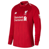 New Balance Mens International Soccer 2018-2019 Long Sleeve Jersey Liverpool F.C., Alternate, X-Large
