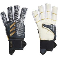 adidas Unisex-Adult Predator 20 Pro Ultimate Goalie Gloves Black/White/Gold Metallic 11
