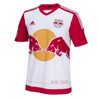 MLS New York Red Bulls Men's Replica Short Sleeve Team Jersey, White, Medium