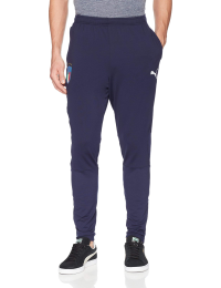 PUMA Men's FIGC Italia Training Pants, peacoat, L
