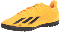 adidas X SPEEDPORTAL.4 Turf Football Shoe, Solar Gold/Black/Team Solar Orange, 11.5 US Unisex Little Kid