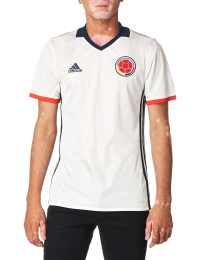 International Soccer Colombia Men's Jersey, XX-Large, White/Navy/Red