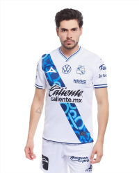 Pirma Men's Puebla Home Soccer Jersey 2024/2025 Season Officially Licensed (US, Alpha, 3X-Large, Regular, Regular, Home)