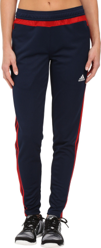 adidas Women's Tiro 15 Training Pants, Collegiate Navy/Power Red, X-Large