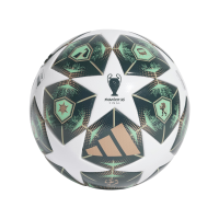 adidas UCL League Ball - Seamless Surface, FIFA Approved, Professional Training and Match Ball, Sizes 4-5 (White/Shadow Green/Solar Slime, 5)