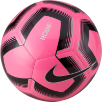 NIKE Unisex-Adult Pitch Training Soccer Ball SC3893 Pink Blast/Black 4
