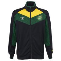 Umbro Men's Full Zip Jamaica Jacket, Black Medium