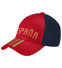 adidas World Cup Soccer Spain Country Fashion Cap, One Size, Scarlet/Collegiate Navy/Bold Gold