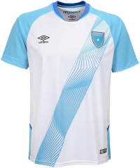 Umbro Youth Guatemala Home Soccer Jersey- White (Small)