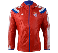 FC Bayern Munchen Mens Anthem Jacket-Red (M)