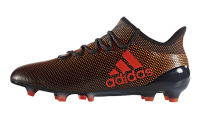 adidas X 17.1 FG (Black/Solar Red) Size 7.5