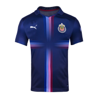 PUMA Unisex-Youth Chivas 2021 Alternative Replica Jersey, New Navy, L