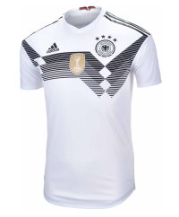 adidas Men's Germany Home Authentic Jersey (White/Black) (M)