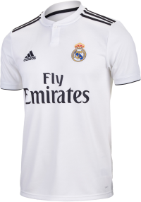 adidas World Cup Soccer Real Madrid Soccer Youth Real Madrid Home Jersey, Large, Core White