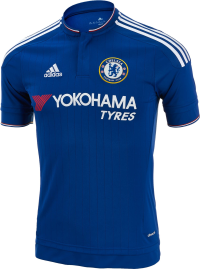 adidas Mens Chelsea Home Soccer Jersey 2015/16 (Blue) X-Small
