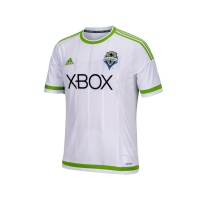 MLS Seattle Sounders Fc Boys Youth Replica Short Sleeve Jersey, Medium, White