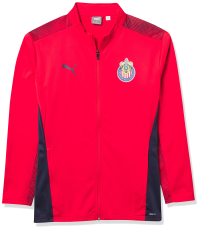 PUMA Men's Standard CHG Training Jacket, RED-Peacoat, Small
