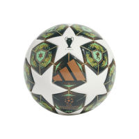 adidas Unisex-Adult UCL Mini Soccer Ball,White/Shadow Green/Solar Slime,1