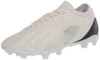 adidas Unisex X SPEEDPORTAL.3 Firm Ground Soccer Shoe, White/White/Black, 6.5 US Men