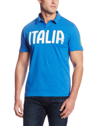 PUMA Men's FIGC Italia Polo, Team Power Blue, Small