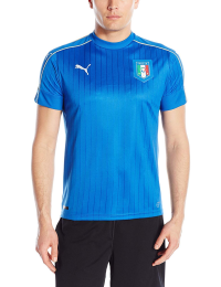 Puma Men's Figc Italia Home Replica Shirt, Team Power Blue/White, Small