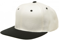 Apparel Snapback Hat (Black/White)