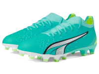 PUMA Ultra Match FG/AG Electric Peppermint/Puma White/Fast Yellow 12 D (M)