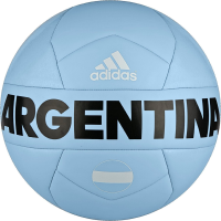 adidas Performance Copa 2016 Capitano Argentina Soccer Ball, 5, Clear Blue/Black/White