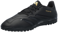 adidas Club Turf Sneaker, Black/Carbon/Gold Metallic, 10