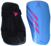 adidas Unisex-Adult X Training Shin Guards, Sky Rush/Team Shock Pink, Large