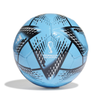 adidas unisex-adult FIFA World Cup Qatar 2022 Al Rihla Club Soccer Ball, White/Black/Solar Red, 3