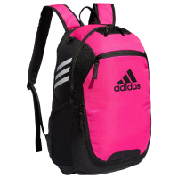 adidas Stadium Team Sports Backpack for Men and Women (36l) Durable Athletic Laptop Bag, Shock Pink/3.0, One Size