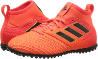 adidas Boy's ACE Tango 17.3 TF J Soccer Shoe, White/Solar Yellow/Black, 1.5 Medium US Little Kid