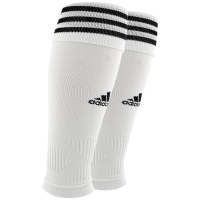 adidas Alphaskin Soccer Calf Sleeve Discontinued, White/Black, One Size