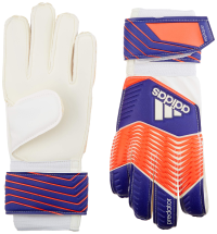 adidas Unisex-Adult Replique Predator Goalie Gloves Night Flash/Solar Red/White 10