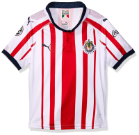 PUMA Kids Boys Chivas Home Replica Jersey 201819- Top - White - Size XL