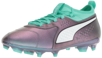 Puma Men's One 3 LTH Firm Ground Soccer-Shoe, Color Shift-Biscay Green White Black, 12 M US