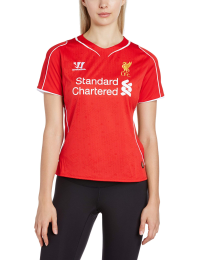 Warrior Sports 2014-15 Liverpool Home Ladies Football Soccer T-Shirt Jersey