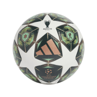 adidas Unisex-Adult UCL Competition Soccer Ball,White/Shadow Green/Solar Slime,5