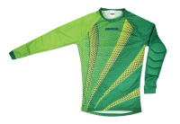 Reusch Soccer Batista Goalkeeper Jersey, Green/Yellow/Blue, X-Large
