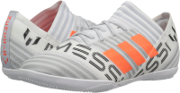 adidas Boy's Nemeziz Messi Tango 17.3 in J Soccer Shoe, White/Solar Orange/Black, 12.5 Medium US Little Kid