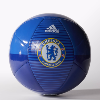 adidas Performance Chelsea FC Soccer Ball, CFC Reflex Blue/Chelsea Blue/White, Size 5