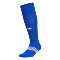 adidas Metro Soccer (1 Pair) Long Over The Calf Team Sports Socks, Royal Blue/Clear Grey/White/6, Small