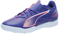 PUMA Men's Ultra Play Turf Trainer Soccer Cleats, 10.5, Lapis Lazuli White-Sunset Glow