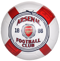 PUMA Arsenal Club Crest Graphic White Soccer Ball - 4